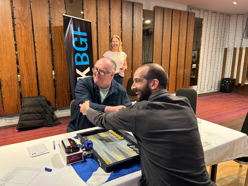 2025 Scottish Backgammon Open finalists